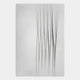 Vallion Silver Folded Leather 3D Wall Art