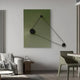 Linavox Green Geometric Leather 3D Wall Art