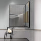 Grilith Bronze Grid Mirror Dual Panel 3D Wall Art