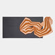 Riborra Black & Orange Layered Wood Carving 3D Wall Art