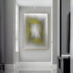 Radior Yellow Burst Illusion Leather 3D Wall Art