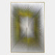 Radior Yellow Burst Illusion Leather 3D Wall Art