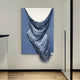 Arvinea Blue Flow Sculptural Leather 3D Wall Art
