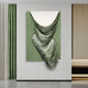 Arvinea Green Flow Sculptural Leather 3D Wall Art