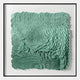 Calavine Green Bloom Sculptural Leather 3D Wall Art