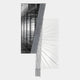 Urbis Black & White Gridview Chain Leather 3D Wall Art