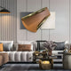 Valmeris Amber Fold Sculptural Metal 3D Wall Art