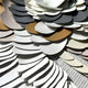 Floraxa Neutral Bloom Layered Leather 3D Wall Art
