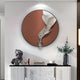 Rivelune Rust Sculptural Round Mirror 3D Wall Art
