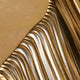 Drapelle Gold Flow Layered Leather 3D Wall Art