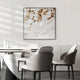 Pellora White & Ochre Leather Scale 3D Wall Art
