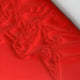 Ryushin Cloud Cliff Red Leather Carving 3D Wall Art