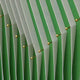 Vectra Green Chevron Gradient Leather 3D Wall Art