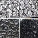 Veltrix Silver Folded Leather 3D Wall Art