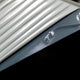Ventura Black & White Fold Leather 3D Wall Art