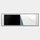 Ventura Black & White Fold Leather 3D Wall Art