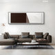 Ventura Mocha & White Fold Leather 3D Wall Art