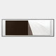 Ventura Mocha & White Fold Leather 3D Wall Art