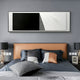 Ventura Charcoal & White Fold Leather 3D Wall Art