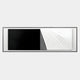 Ventura Charcoal & White Fold Leather 3D Wall Art