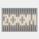 The Verlux Contemporary Radiance 3D LED Wall Art by Giant Sculptures features vertical black slats and staggered illuminated light strips, adding modern elegance and vibrant light to any white background.