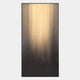 The Celeste Radiance Reflection LED Wall Art by Giant Sculptures features vertical streaks of light yellow and gold fading to dark, evoking rain or light beams—perfect for adding a contemporary touch to modern living spaces.