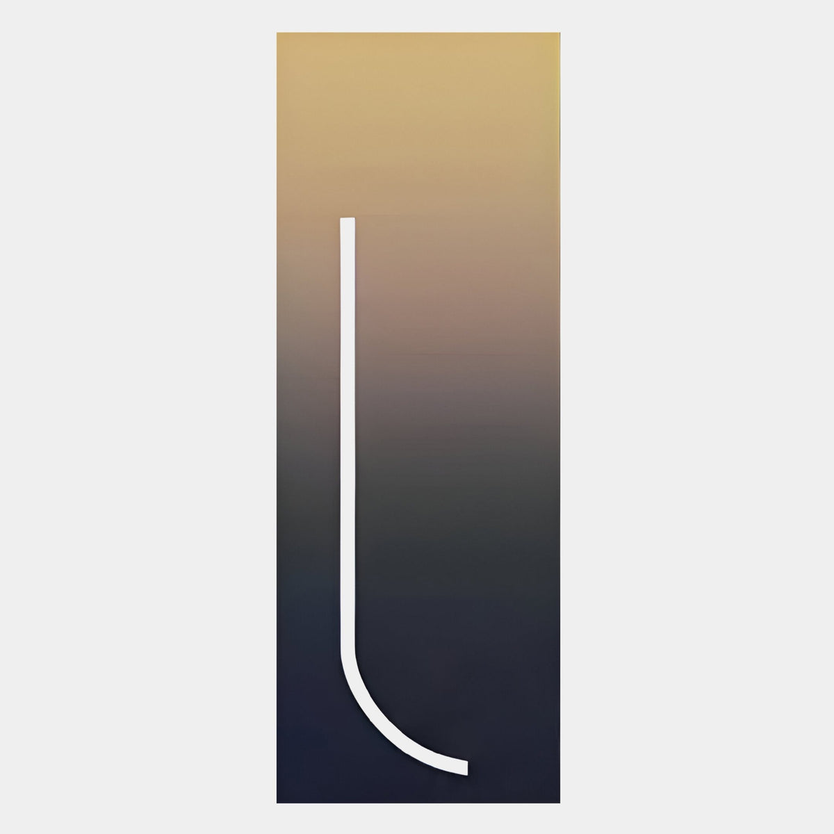 Arcolume II Neutral Gradient LED Wall Art | Giant Sculptures