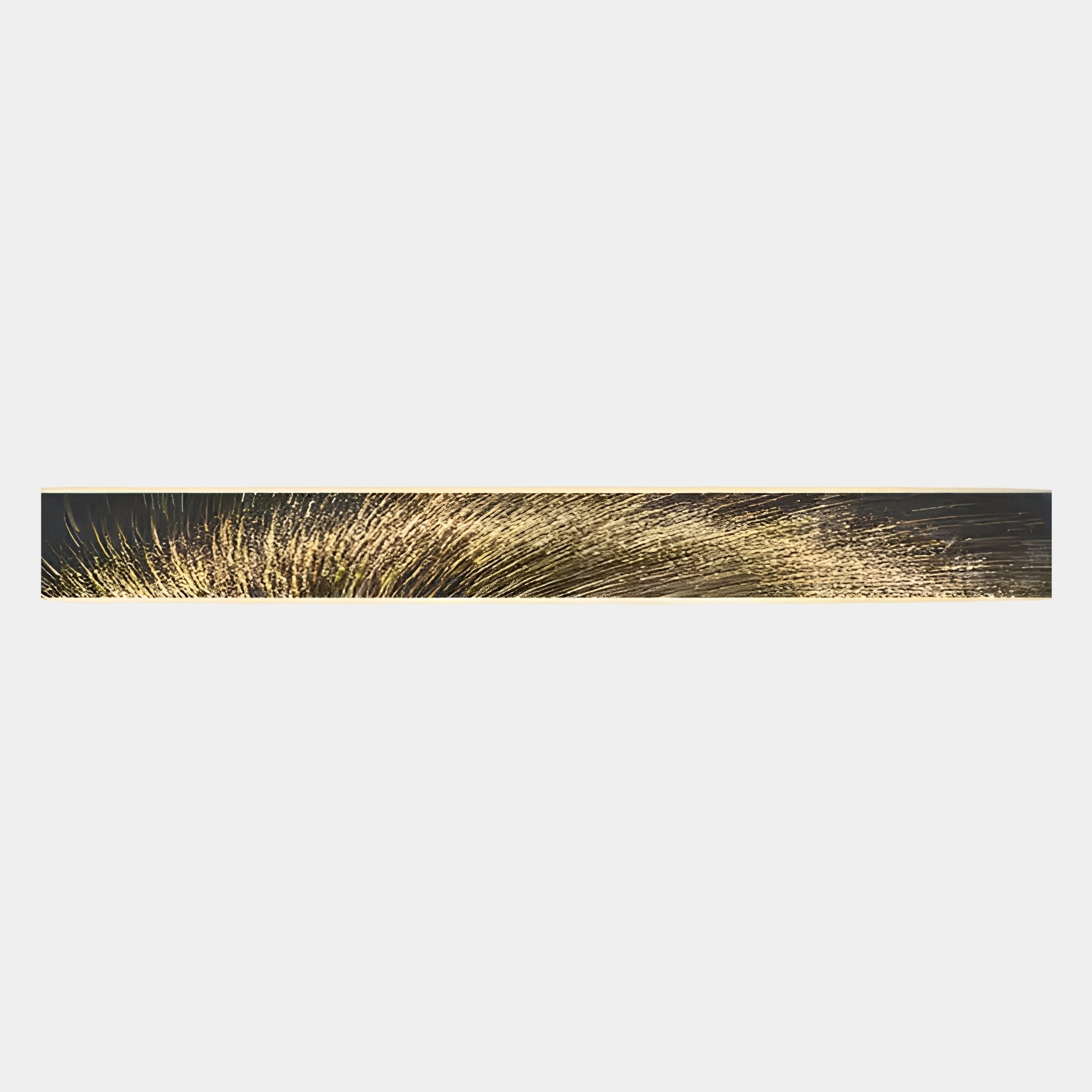 The Giant Sculptures Radiance Golden Canvas LED Wall Art features vibrant golden sparks scattering across a dark background, capturing the brilliance of welding or fireworks in motion with dynamic metallic hues.