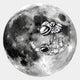 The Cosmos Astronaut Adventure UV Wood Carving LED Wall Art by Giant Sculptures features an astronaut with planet-shaped balloons before the moon—a striking black-and-white décor piece to elevate any space.