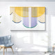 Dravena Golden Violet Flow Ribbon 3D Wall Art