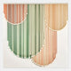 Dravena Green & Blush Harmony Ribbon 3D Wall Art