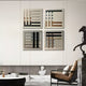 Tessella Walnut & Slate Interwoven Yarn 3D Wall Art