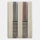 Tessella Black & Carmine Interwoven Yarn 3D Wall Art
