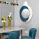 Solistra Azure II Layered Round Mirror 3D Wall Art