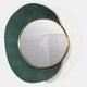 Solistra Emerald II Layered Round Mirror 3D Wall Art
