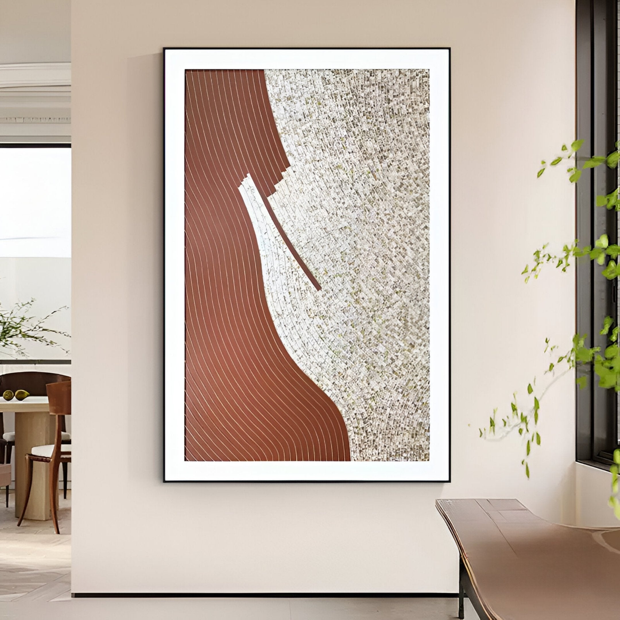 Straterra Shell Mosaic Abstract 3D Wall Art