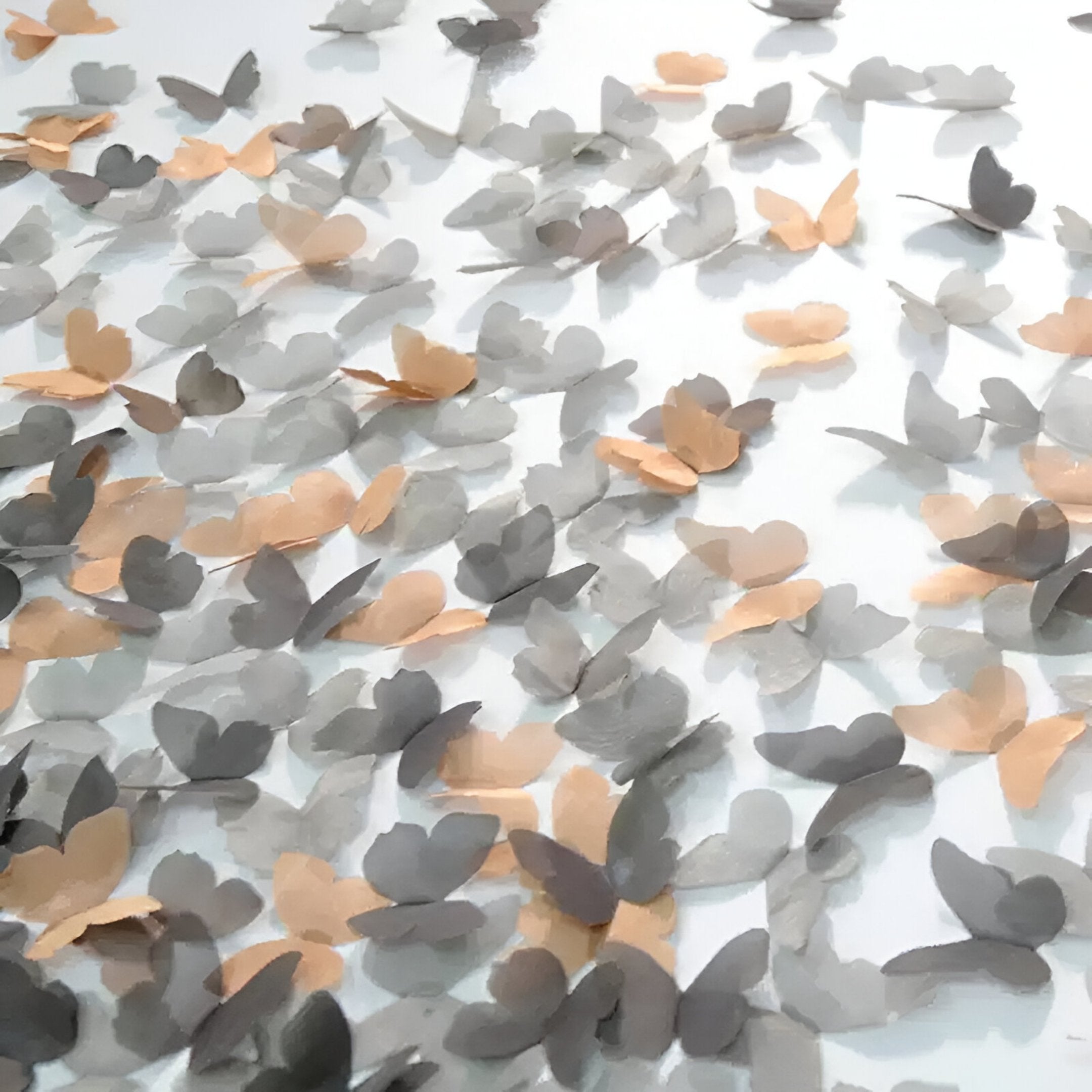 Lepora Monarch Swarm Butterfly 3D Wall Art