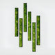 Verdura Vertical Green Moss Strip 3D Wall Art