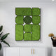 Verdura Vertical Green Moss Mosaic 3D Wall Art