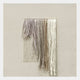 Textura Taupe Fringe Linen Rope 3D Wall Art