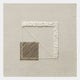 Textura Cream Geometric Linen Thread 3D Wall Art