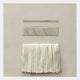 Textura Tiered Linen Fringe 3D Wall Art