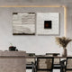 Textura Sculptural Plaster Ridges 3D Wall Art