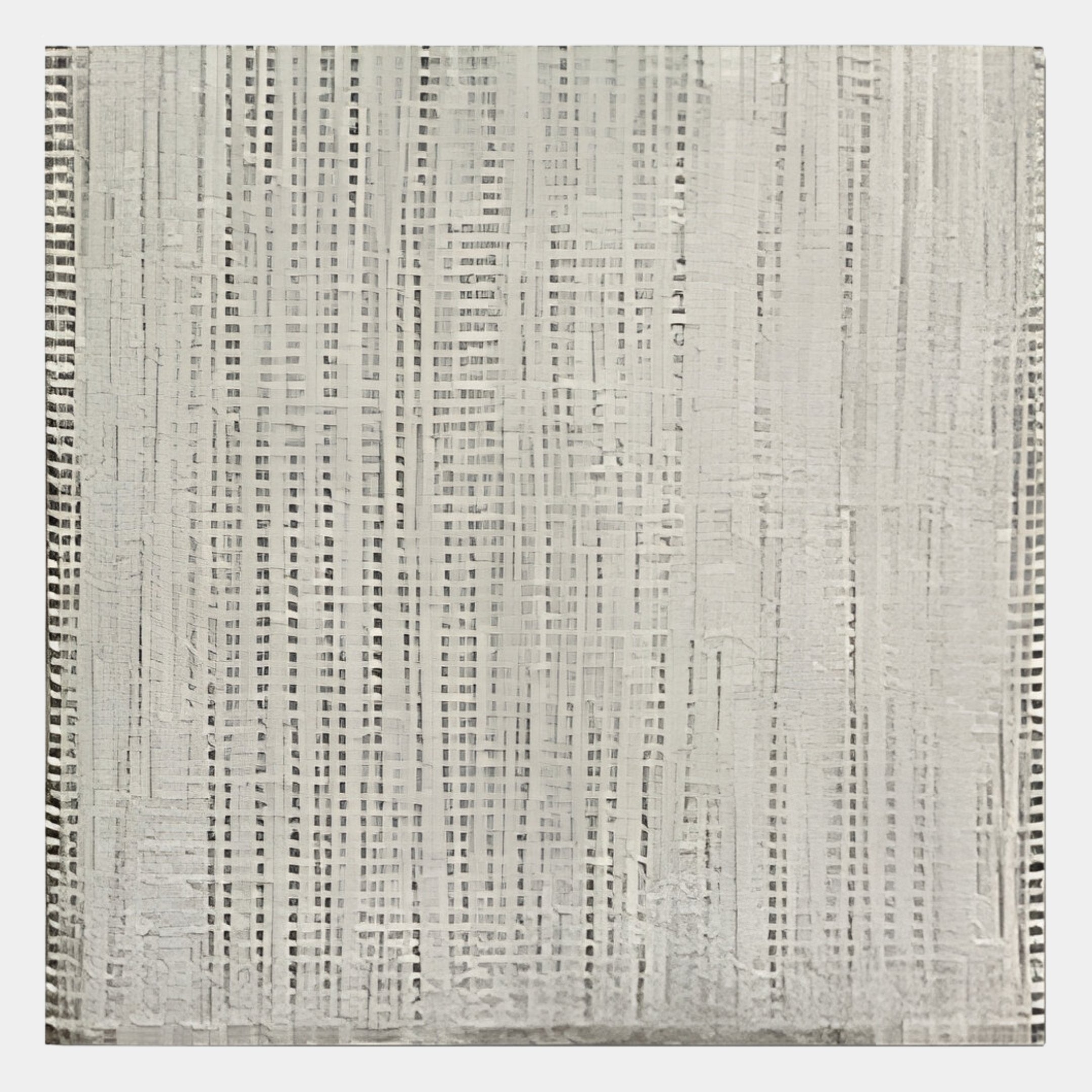Textura Lattice Linen Weave Relief 3D Wall Art