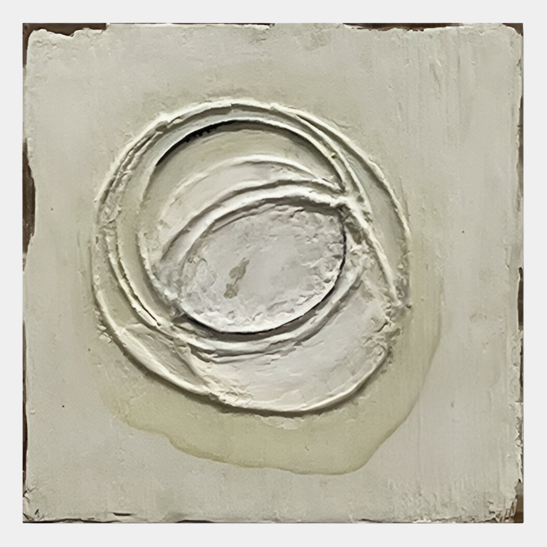 Textura Circular Orbit Relief 3D Wall Art