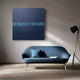 Cryolume Midnight Blue Crystal Inlay 3D Wall Art