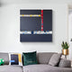 Chromara Blue & Red Sphere Cascade 3D Wall Art