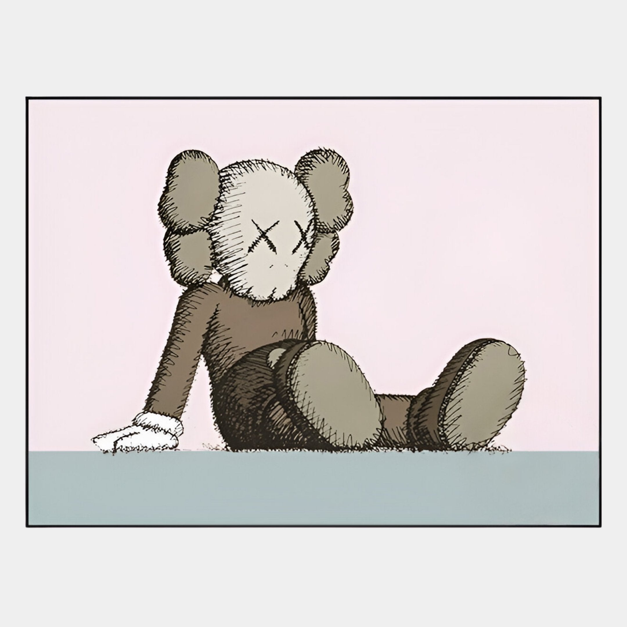 Kawsion Companion Resting Figure Canvas Wall Art