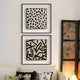 Nerava Organic Dots Black & Cream Abstract Wall Art