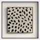 Nerava Organic Dots Black & Cream Abstract Wall Art